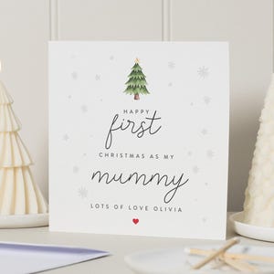Biglietto di Natale per la mamma, Biglietto di Natale per la mamma, Biglietto di Natale per la mamma, Buon primo Natale come mamma, Buon primo Natale mamma