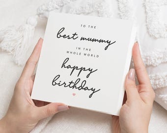 Mummy Birthday Card, Birthday Card For Mummy, Best Mummy Birthday Card, Mum Birthday Card, Birthday Card Mummy, Mom Birthday Gift For Her