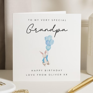 Carte d'anniversaire grand-père, carte d'anniversaire pour grand-père, cartes de joyeux anniversaire grand-père, cadeau d'anniversaire grand-père, cadeaux d'anniversaire grand-père