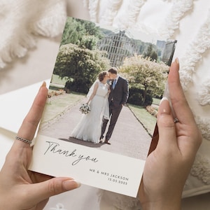 Aangepaste bedankkaarten, bedankkaarten met foto bruiloft, gepersonaliseerde bedankkaarten bruiloft, ansichtkaarten bedankkaarten bruiloft
