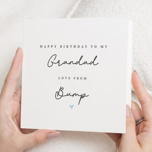 Carte d'anniversaire pour grand-père, carte d'anniversaire, carte d'anniversaire grand-père, carte d'anniversaire personnalisée, carte d'anniversaire pour lui