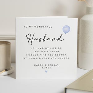 Verjaardagskaart echtgenoot, verjaardagskaart voor echtgenoot, verjaardagscadeau echtgenoot, gedichtkaart echtgenoot, verjaardagskaart voor hem, gelukkige verjaardag echtgenoot