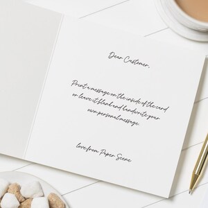 Carte de fête des pères pour papa, carte de fête des pères heureuse, carte pour lui, carte de poème de papa, jolie carte de fête des pères, carte personnalisée pour papa image 2