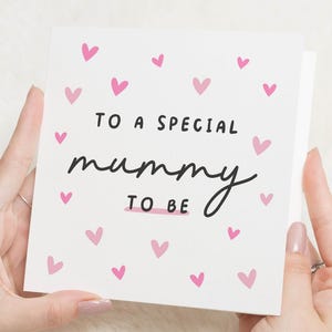 Tarjeta del Día de la Madre para la Futura Mamá, de parte de un bebé, regalo del Día de la Madre para la Futura Mamá, tarjetas del Día de la Madre para la Futura Mamá, tarjeta del Día de la Madre de parte de un bebé
