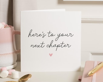 Good Luck Card, Leaving Card, New Job Card, Goodbye Card, Leaving Gift Work Colleagure, New Chapter Card, New Beginnings Card, Going Away