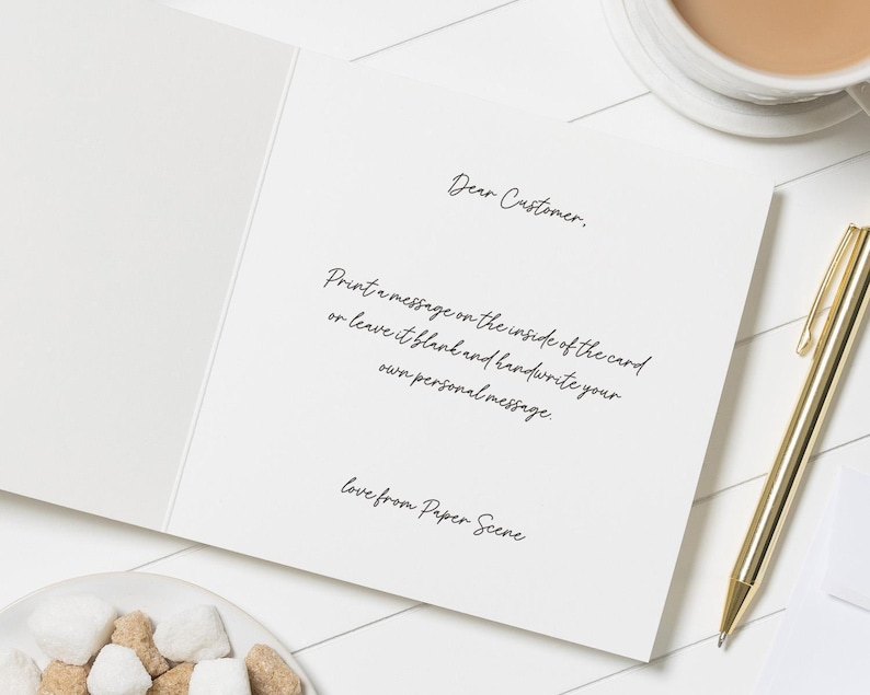 Carte de remerciement pour professeur, carte de remerciement personnalisée pour professeur, carte de remerciement arc-en-ciel, carte de fin d'année, carte de remerciement pour elle image 2