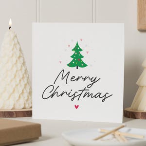 Personalisierte Weihnachtskarte Paar, Paar-Weihnachtskarte, An ein besonderes Paar, an Sie beide bei Weihnachtskarten, Familien-Weihnachtskarte