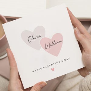 Cadeau de Saint-Valentin pour elle, Cadeaux pour petit ami, Cadeau de Saint-Valentin pour lui, Carte de Saint-Valentin, Carte de voeux de la Saint-Valentin pour femme, Pour partenaire