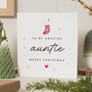 Tante Weihnachtskarte, Weihnachtskarte Tante, Weihnachtskarte Tante, Weihnachtskarte Tante, Weihnachtskarten für Tante, Karte Tante zu Weihnachten