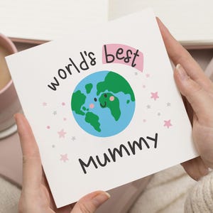 Biglietto festa della mamma mummia, regalo festa della mamma mummia, biglietti festa della mamma mummia, biglietto personalizzato festa della mamma, festa della mamma migliore del mondo, da bambino