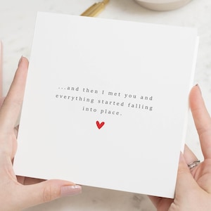 Romantic Anniversary Gift, Anniversary Card For Him, Anniversary Cards, Anniversary Gift For Him, Boyfriend Anniversary, Wedding Anniversary