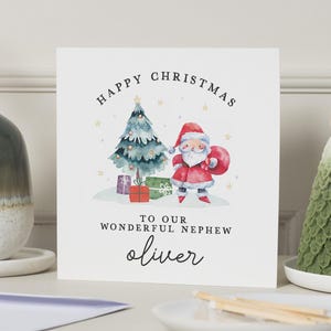 Neef kerstkaart, neef kerstkaart, kerstkaart voor neef, neef kerstkaart, neef kerstcadeau, aan mijn neef, achterneef