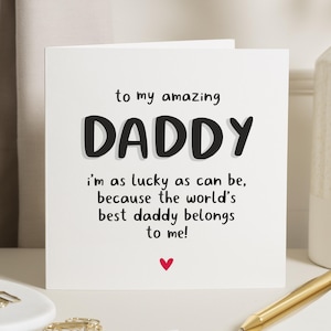 Cartão de aniversário para papai, cartão de aniversário para papai, cartão de aniversário para criança, cartão de aniversário para ele, cartão de aniversário fofo, cartão para papai