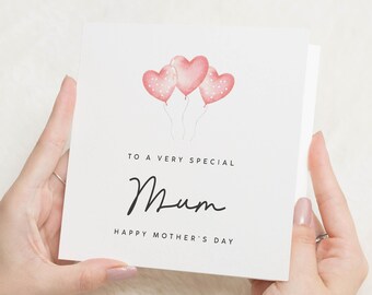 Happy Mother's Day Card From Daughter, Mothers Day Cards Fr Mum, Mum Mothers Day Gifts, Mother's Day Card For Mum, Mum Gifts Mother's Day