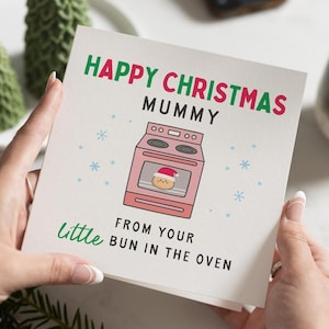 Carte de Noël maman, future maman, cadeau de Noël future maman, carte de Noël maman, future maman, cadeau nouvelle maman, pour elle