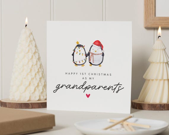 Biglietto di Natale per la nonna biglietto di Natale per lei con