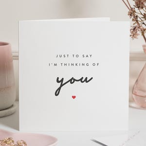 Carte pense à vous pour un ami, carte de condoléances personnalisée, carte de condoléances, carte de deuil, carte pense à vous pour un ami, carte câlin