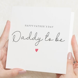 Carte de fête des pères pour futur papa, carte de fête des pères de Bump, carte de futur papa, carte pour nouveau papa, carte de fête des pères pour lui image 1