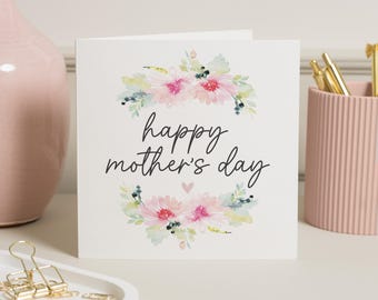 Mother's Day Card, Happy Mothers Day Card, Card For Mothers Day, Mum Mothers Day Cards For Her, Personalised Mothers Day Card, Gift