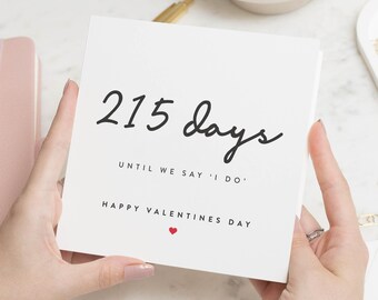 Valentines Card For Fiance, Fiance Valentines Card, Valentine's Card Fiancee, Last Valentines Day As Fiancé, Husband To Be Valentines Gift