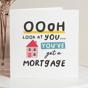 Housewarmingcadeau, kaart nieuw huis, cadeau huiseigenaar, kaart huiseigenaar, kaart nieuw huis, grappige kaart nieuw huis, kaart nieuw huis, grappig, voor vrienden