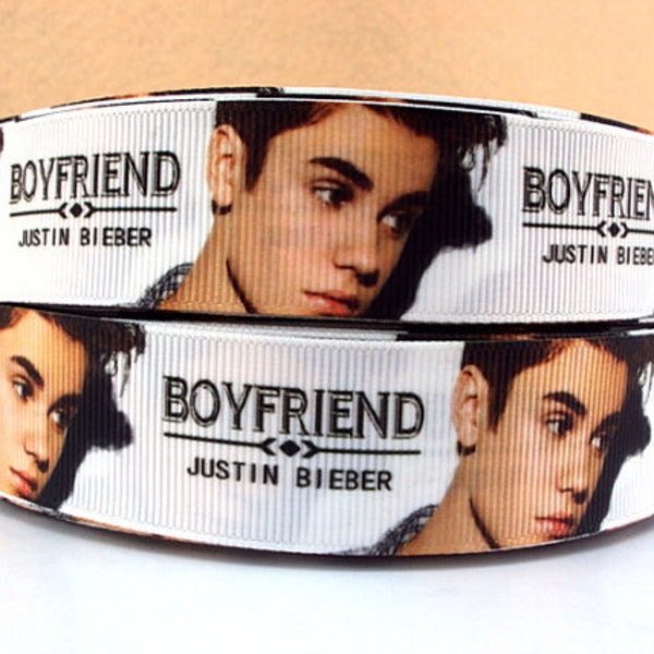 3 yards Justin Bieber Boyfriend Inspired Ribbon