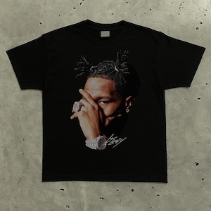 Camiseta de bebé Lil Merchandising Rapero / Camiseta unisex con gráfico de streetwear Tour Merchandising / Entrega exprés / Travis Future Thug Carti Drake Yb Durk Ken