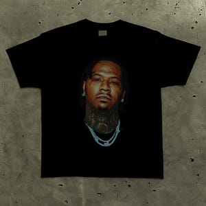 Camiseta Moneybagg Yo Merchandising Rapero / Camiseta unisex con gráficos de streetwear / Entrega exprés / Merchandising de gira Travis Carti Future Thug Lil Baby Ken