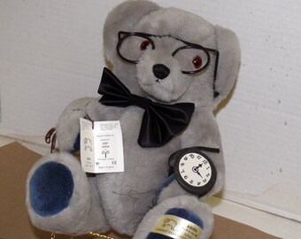 ARIES Bear - -Mar 21 - Apr 20  "Julius" -   - England- #82 of 1000 Limited Edition House of Nisbet- Collectible Plush - 1984