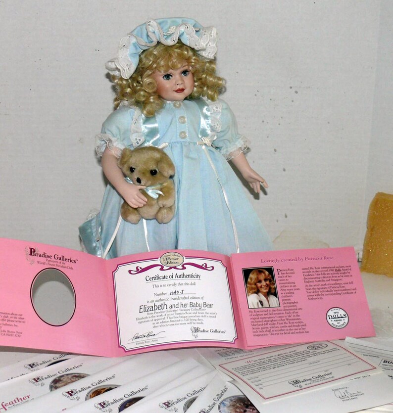 elizabeth porcelain doll