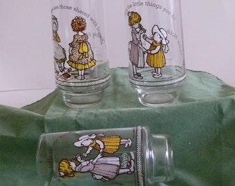 Holly Hobbie Happy Talk Glasses - Coca Cola Limited Edition