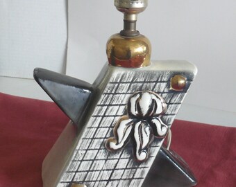 Mid-Century Modern Table Lamp - Ceramic - Very Art Deco