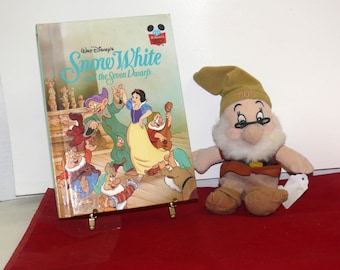 Plush DOC from Disney's Snow White and the Seven Dwarfs Movie and the Storybook