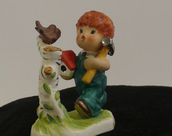 Little Redheads Charlot Byj -Springtime - Goebel - F371 Figurine