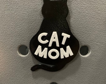 Cat Mom Bogg Bag Charm - 3D Printed - Simply Southern