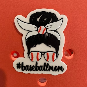 Baseball Mom oder Softball Mom Bogg Taschenanhänger - 3D gedruckt - einfach südlich