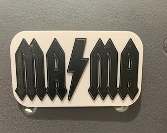 Mama Lightning Bolt Bogg Bag Charm - 3D-geprint - Simply Southern
