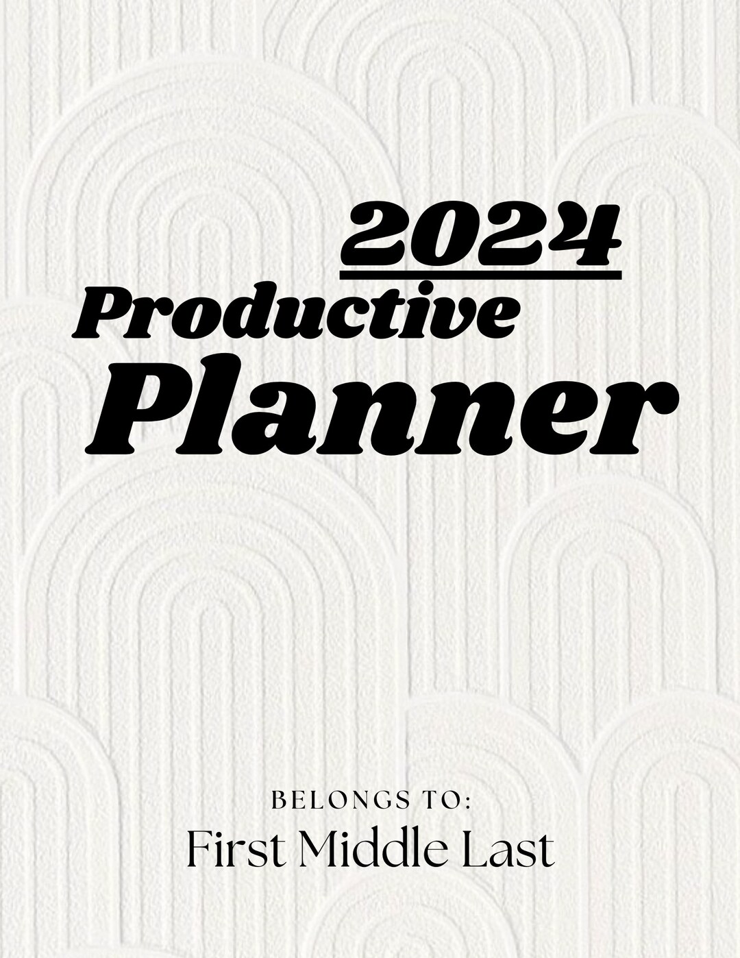 Editable Canva 2024 Aesthetically Pleasing Planner Journal Etsy