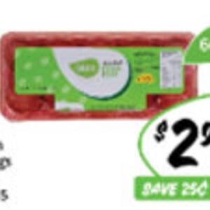 Pode incluir: Uma embalagem de 600 gramas de Ovos Frescos Premium Giant, contendo 10 ovos. A embalagem est&aacute; &agrave; venda por 2,90 &euro;, uma poupan&ccedil;a de 0,25 &euro; ou 7% de desconto sobre o pre&ccedil;o original de 3,15 &euro;.