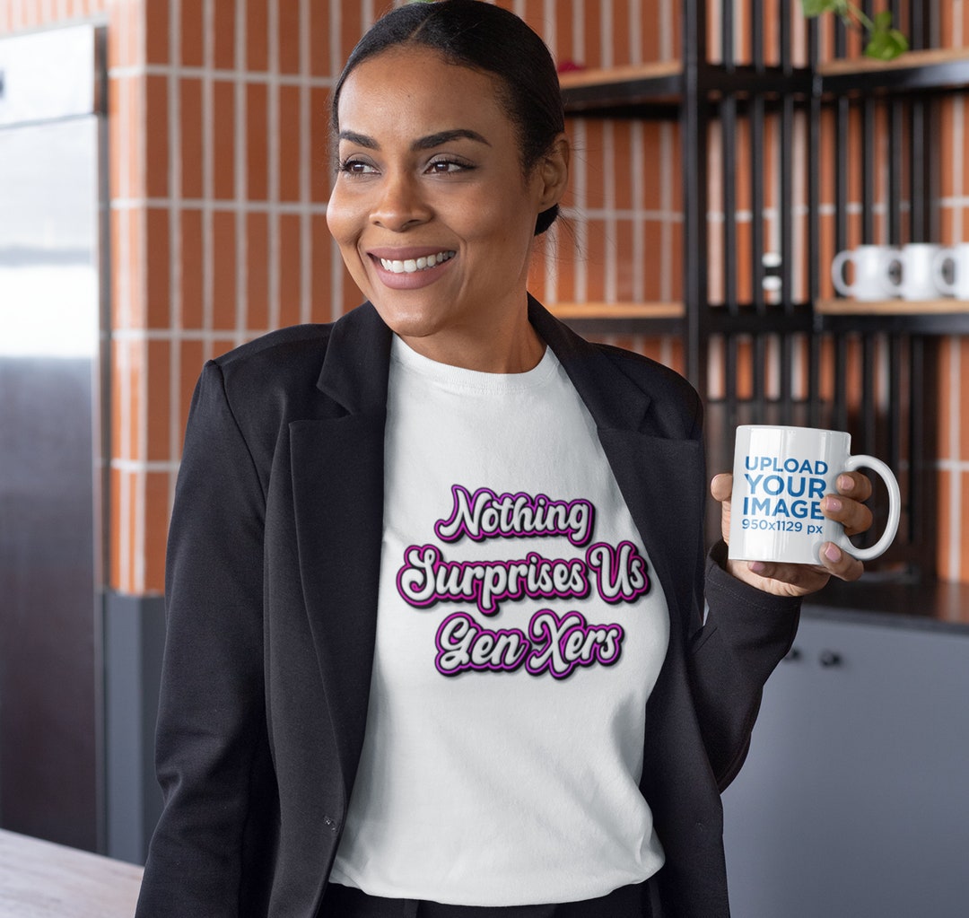 Words of Wisdom Unisex Cotton Tee, Nothing Surprises Gen X Stern