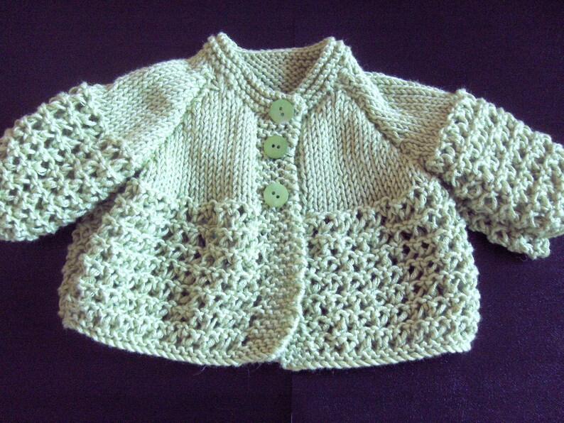 small baby sweater design