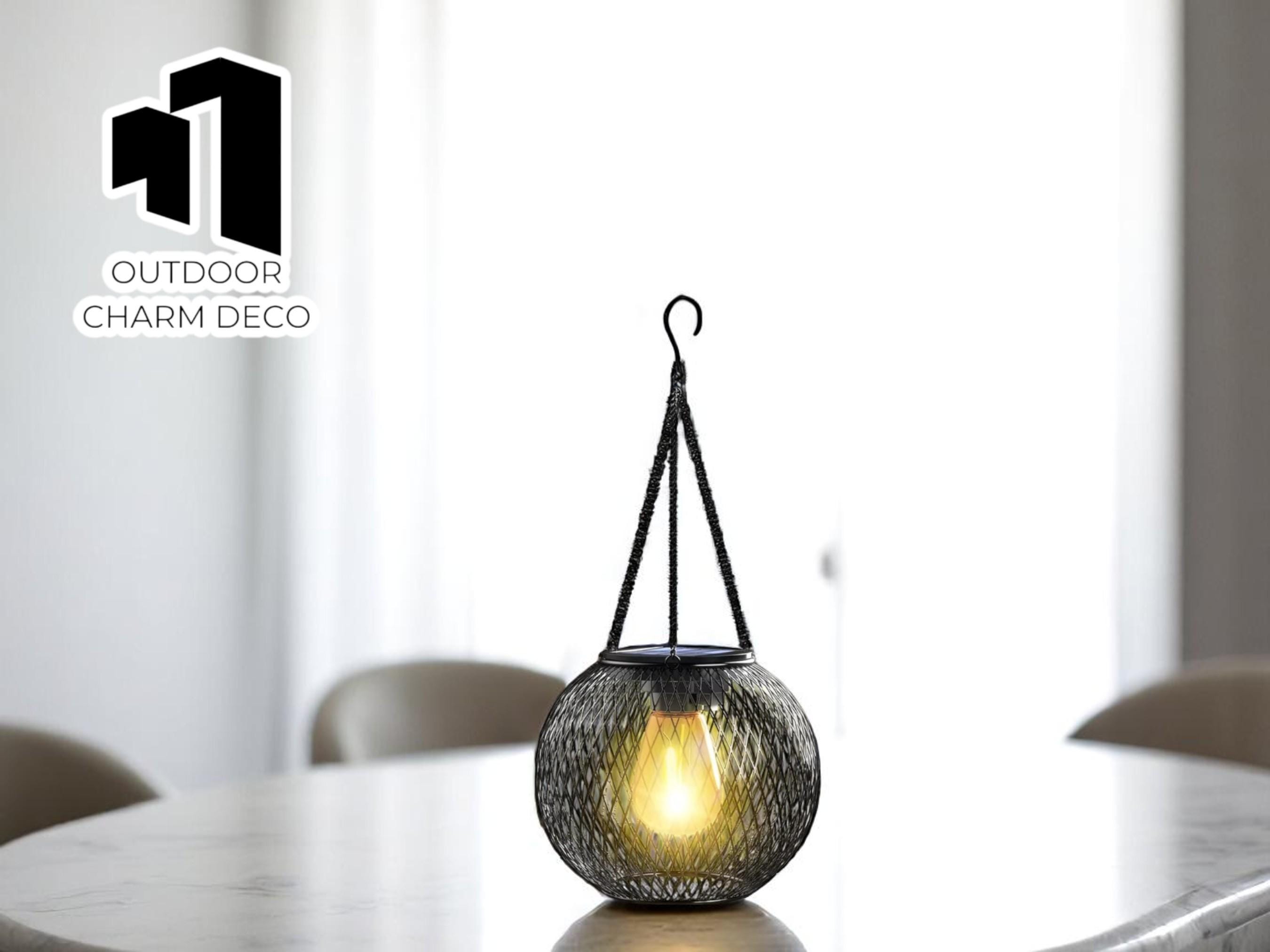 Buy Solar Hanging Lantern Lamp | Automatic On/off Sensor Light