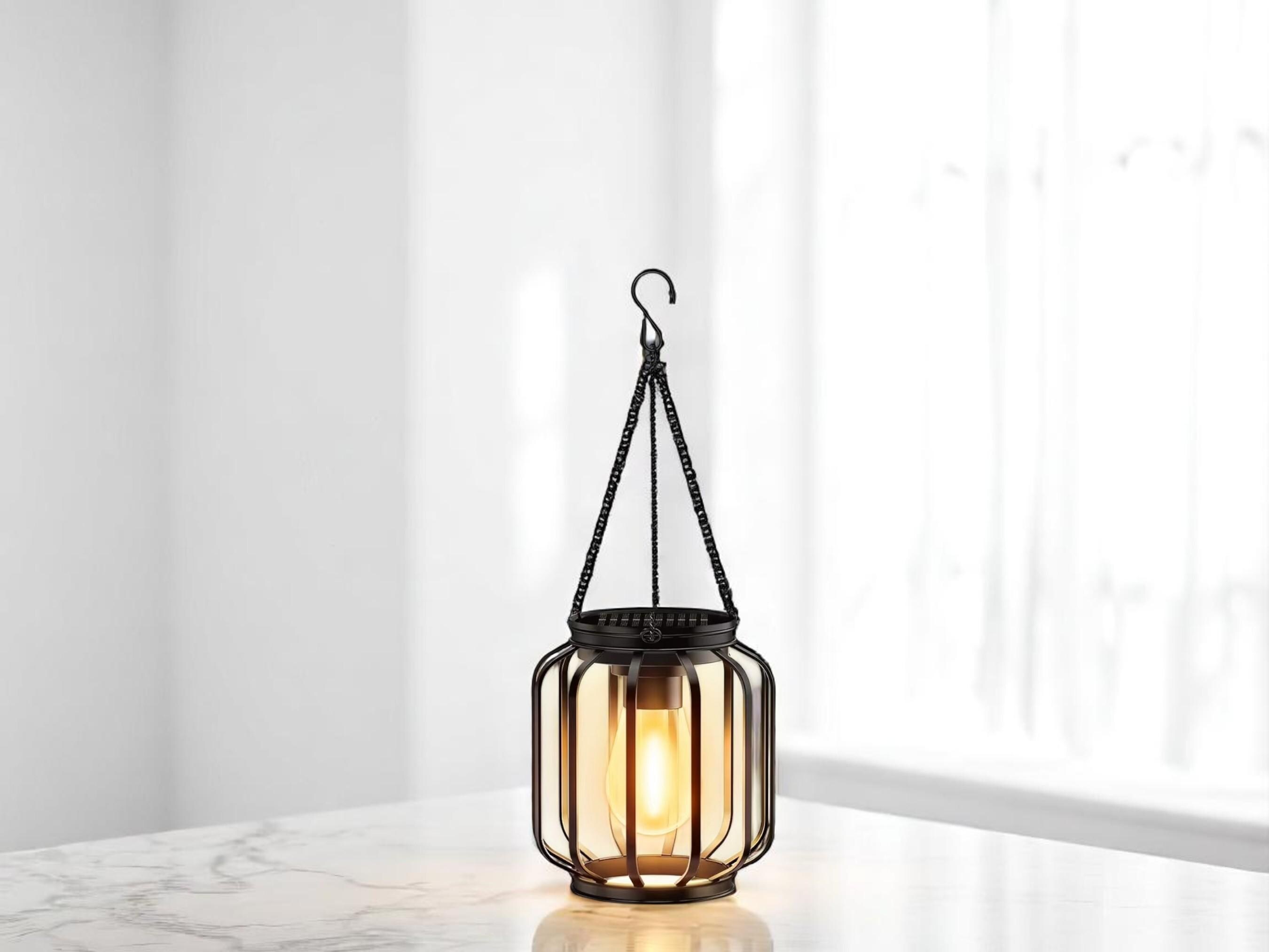Buy Solar Hanging Lantern Lamp | Automatic On/off Sensor Light