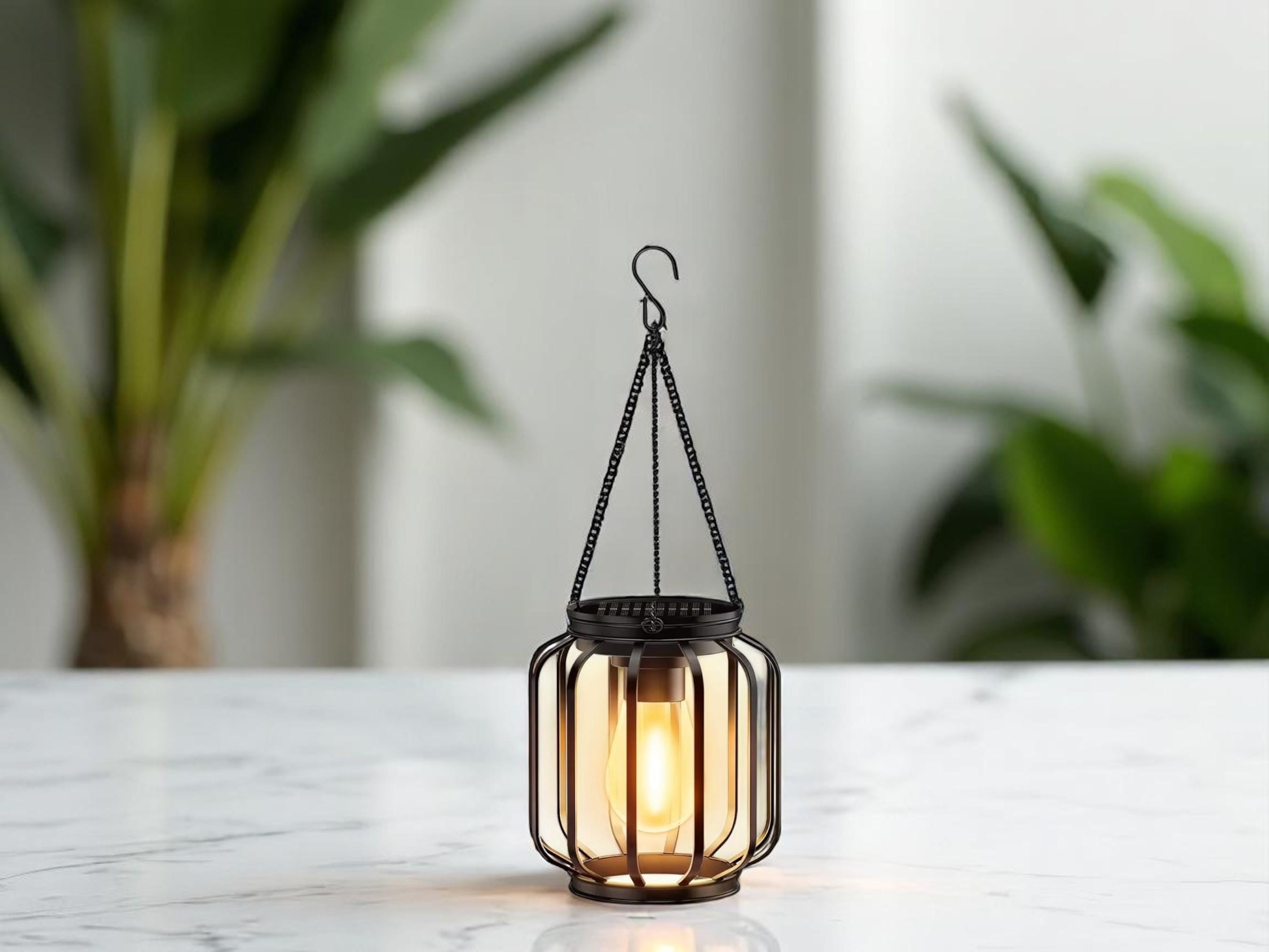 Buy Solar Hanging Lantern Lamp | Automatic On/off Sensor Light