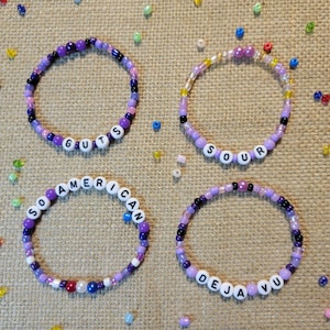 Olivia Rodrigo Freundschafts Armbänder Thema Guts/Sour
