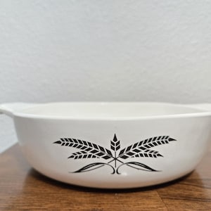 Casseruola VINTAGE Anchor Hocking con motivo a grano da 7&quot;