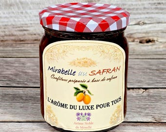 Confiture de mirabelle au safran 300g