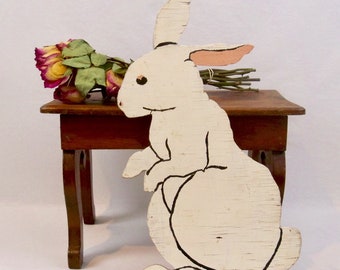 Osterhase Holz Etsy