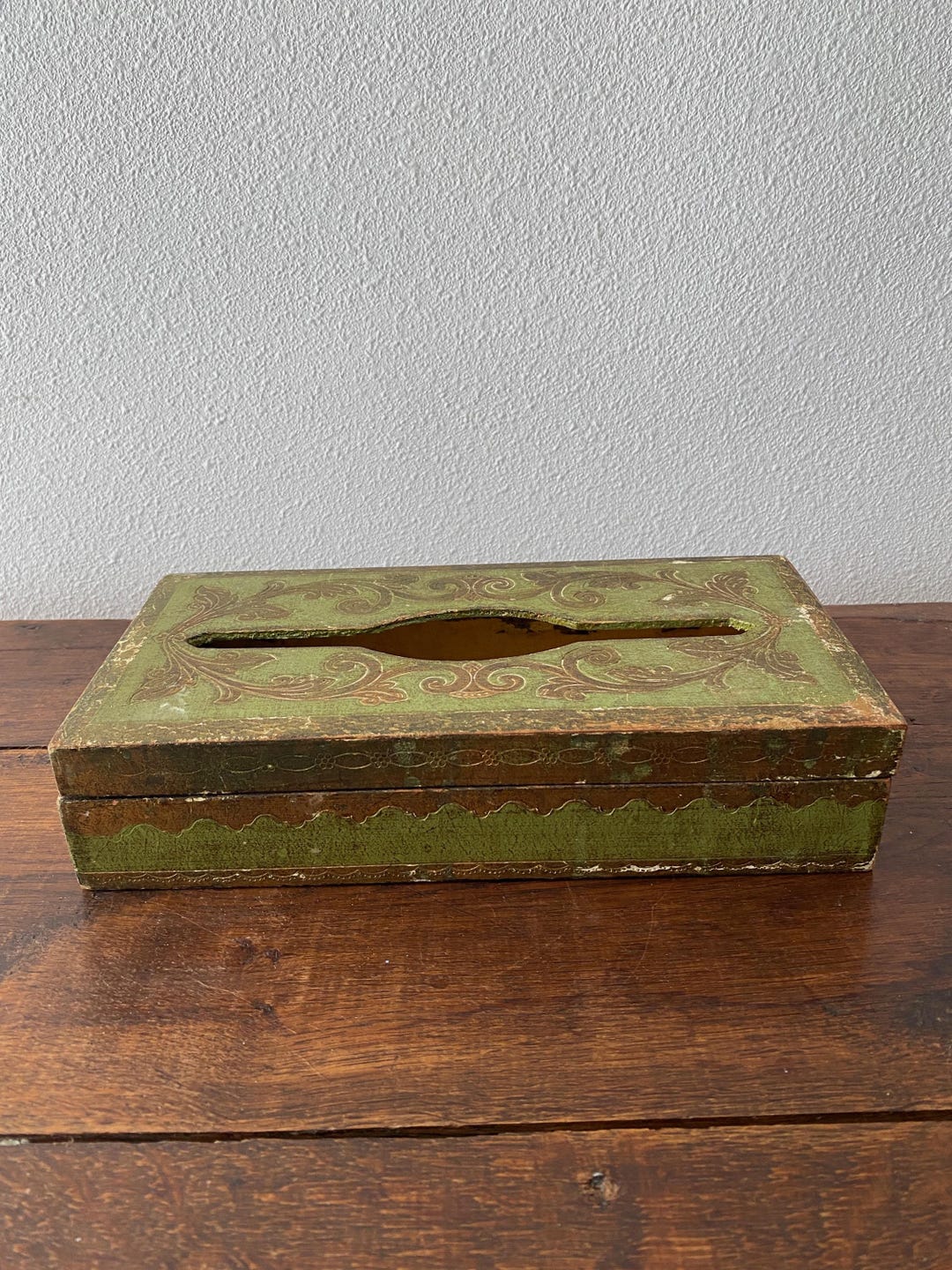 Florentino Baroque Wooden Tissue Box Cover - New main image 1