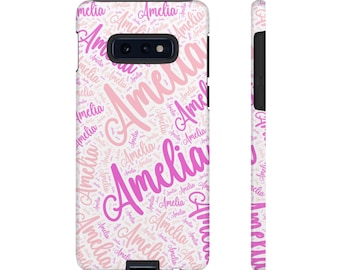 Light Pink and Hot Pink Phone Case | Cute Girly Phone Cover | Aesthetic Gift for Her | Trendy Protective Case | Valentine’s Day Gift